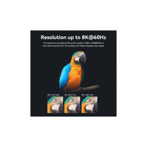 Кабель мультимедійний HDMI M to HDMI M 15.0m V2.1 Optical 8K 60Hz 48Gbps Dolby 7.1 black Vention (ALBBN)