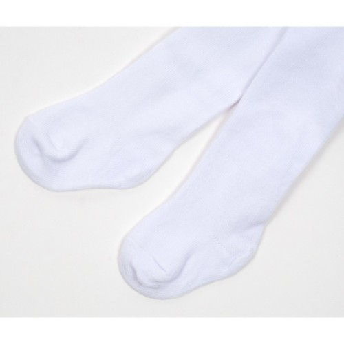 Колготки дитячі Bibaby однотонні (68120-68-white)