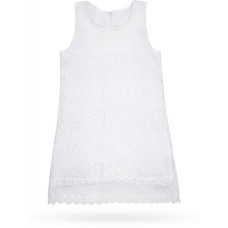 Плаття дитяче Breeze з мережив (8859-128G-cream)