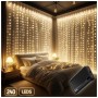 Гірлянда ColorWay Штора завіса 3 x 2 м 240 LED USB теплий колір (CW-GW-240L32U)