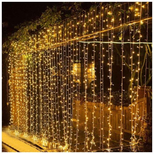 Гірлянда ColorWay Штора завіса 3 x 2 м 240 LED USB теплий колір (CW-GW-240L32U)