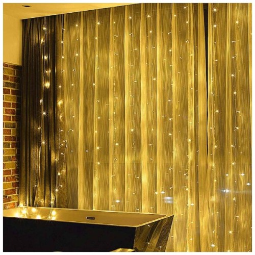 Гірлянда ColorWay Штора завіса 3 x 2 м 240 LED USB теплий колір (CW-GW-240L32U)