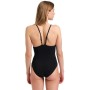 Купальник Arena Mesh Panels Swimsuit Closed Ba 006661-500 чорний 42 (3468337053446)