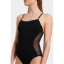 Купальник Arena Mesh Panels Swimsuit Closed Ba 006661-500 чорний 42 (3468337053446)