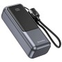 Батарея універсальна ColorWay 10 000 mAh Urban PD/22.5W, QC/4.0, Gray (CW-PB100LP03GR)