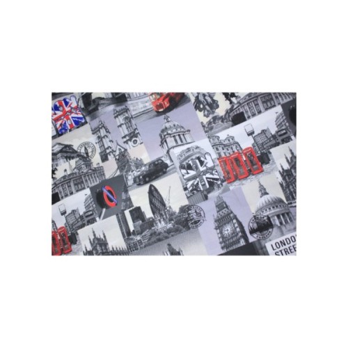 Постільна білизна MirSon Бязь Ranforce Elite 17-0538 London Street 160х220 (2200004699240)