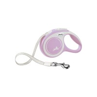 Повідець для собак Flexi New Comfort XS стрічка 3 м (бузковий) (4000498043400)