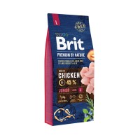 Сухий корм для собак Brit Premium Dog Junior L 15 кг (8595602526437)