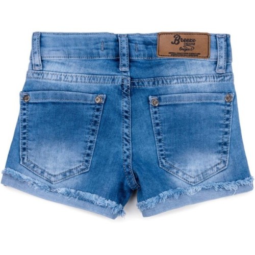 Шорти дитячі Breeze джинсові з намистинами (20139-116G-blue)