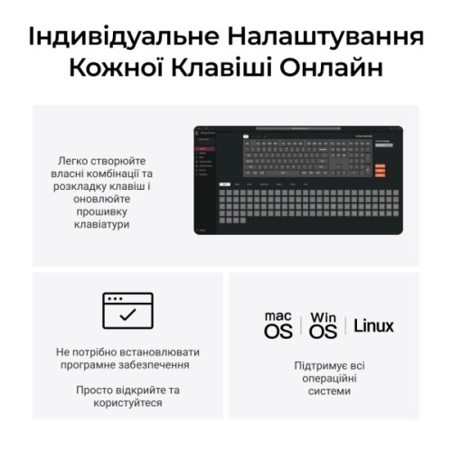 Клавіатура Keychron K5 Max Gateron Brown Switch RGB UA Black (K5M-H3-UA)