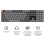 Клавіатура Keychron K5 Max Gateron Brown Switch RGB UA Black (K5M-H3-UA)