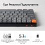 Клавіатура Keychron K5 Max Gateron Brown Switch RGB UA Black (K5M-H3-UA)