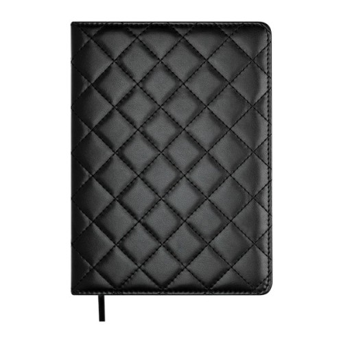 Тижневик Buromax недатований DONNA LINE, A5, чорний, штуч.шкіра 336 сторінок (BM.20300-01)