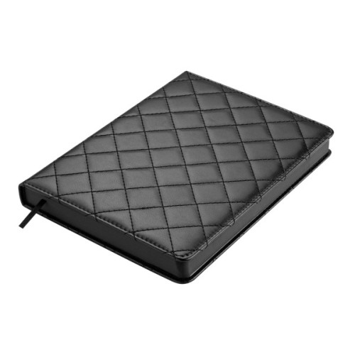 Тижневик Buromax недатований DONNA LINE, A5, чорний, штуч.шкіра 336 сторінок (BM.20300-01)