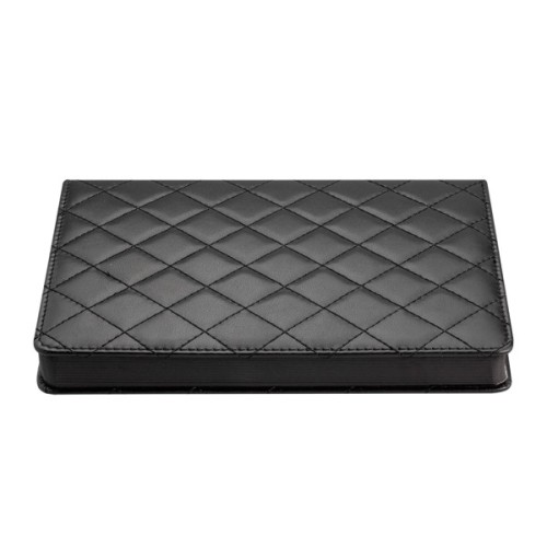 Тижневик Buromax недатований DONNA LINE, A5, чорний, штуч.шкіра 336 сторінок (BM.20300-01)