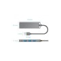 Концентратор Vention USB 3.0 to 4xUSB 3.0 0,15m black (CHLBB-SCB2)