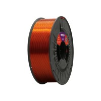 Пластик для 3D-принтера WINKLE PETG Crystal 1.75mm 1kg, Amber Orange (PET01000175NARAMBWNK)
