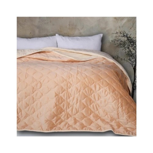 Покривало MirSon №5050 Velor charm Beige 150х210 см (2200008376772)