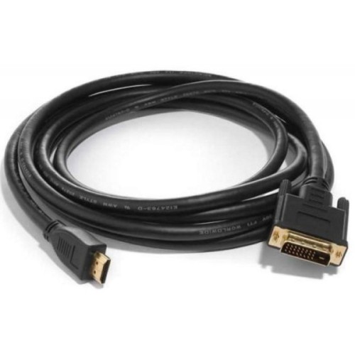 Кабель мультимедійний HDMI M to DVI M 5.0m 24+1pin Atcom (9154)