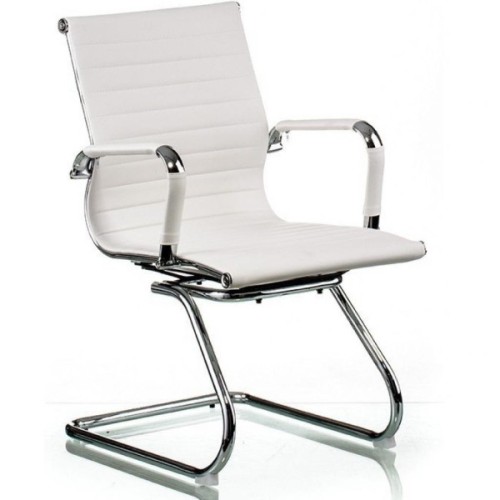 Офісний стілець Special4You Solano office artleather white (E5876)