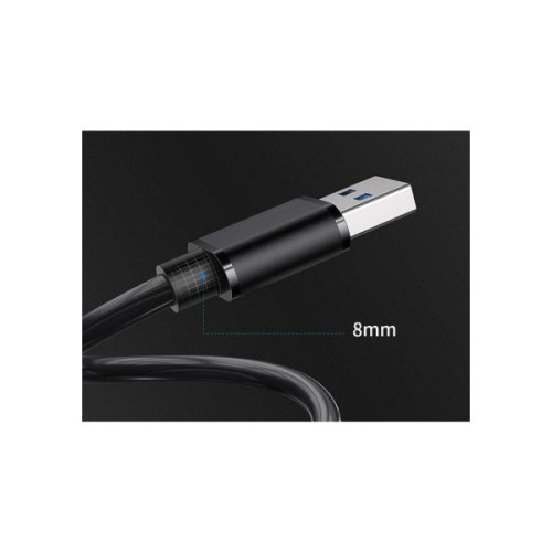 Дата кабель USB 2.0 AM/AM 1.0m 5Gbps Essager (EXCAA2-YT01)