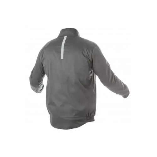 Куртка робоча Hoegert FABIAN HT5K307-2XL 65% поліестер/35% бавовна темно-сіра, 2XL (56) (HT5K307-2XL)