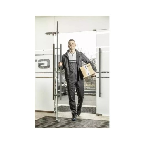 Куртка робоча Hoegert FABIAN HT5K307-2XL 65% поліестер/35% бавовна темно-сіра, 2XL (56) (HT5K307-2XL)