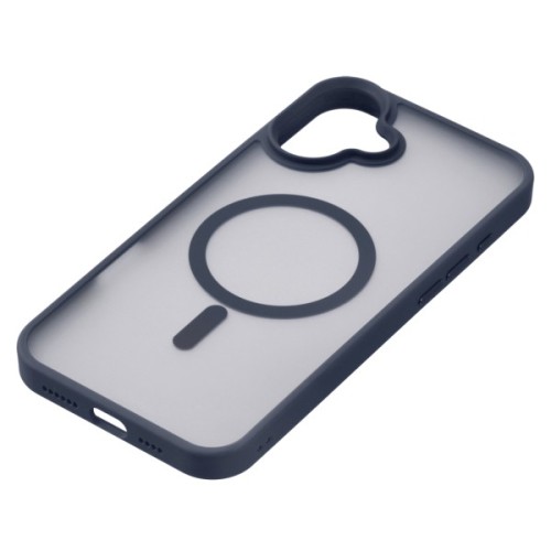 Чохол до мобільного телефона 2E iPhone 16 Plus Soft Touch MagSafe Cover dark blue (2E-IPH-16PL-OCLS-DB)