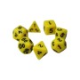 Набір кубиків для настільних ігор Games 7 Days Opaque 7 Dice Set - Yellow (g7dopaq11)