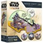 Пазл Trefl Wooden Star Wars Мандалорець - возз'єднайтеся 160 елементів (5900511201871)