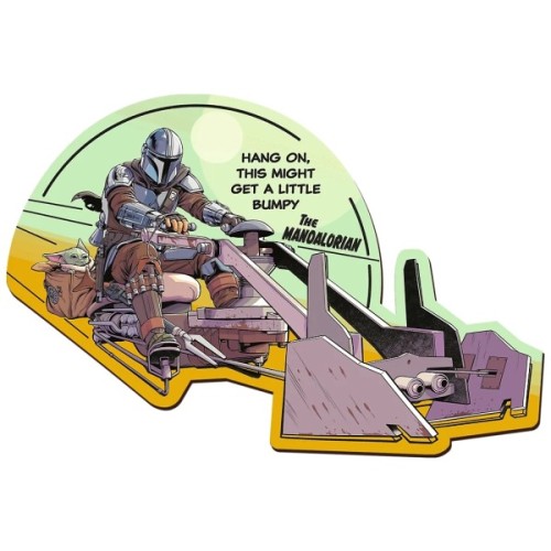 Пазл Trefl Wooden Star Wars Мандалорець - возз'єднайтеся 160 елементів (5900511201871)