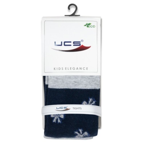 Колготки дитячі UCS Socks з бантиками (M0C0301-2290-3G-blue)