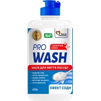 Засіб для ручного миття посуду Pro Wash Ефект соди 470 г (4823128002475)