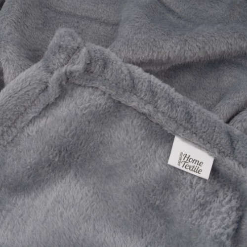 Плед Ardesto Flannel 200х220см, 100% поліестер, сірий світлий (ART0228SB)