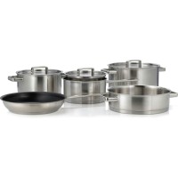 Набір посуду Gorenje Chef's Collection 8 предметів, нержавіюча сталь (CWSA08HC)
