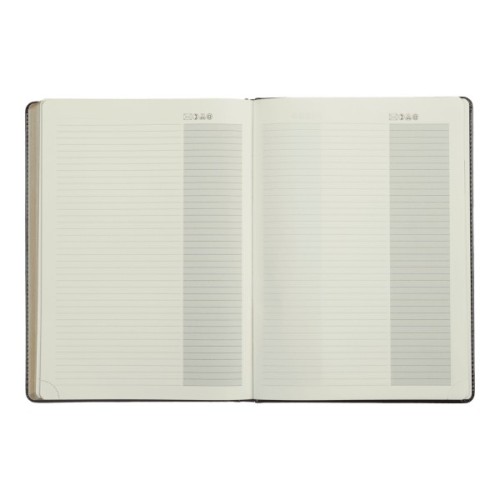 Тижневик Buromax недатований SALERNO, L2U, A4, коричневий, штуч.шкіра, 336 сторінок (BM.2099-25)