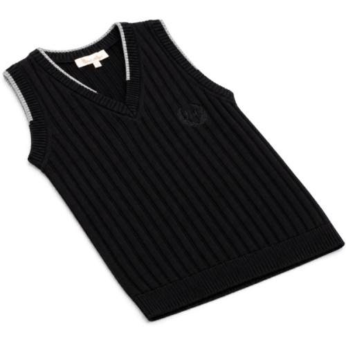 Жилет дитячий Na в'язаний (CLG 8002R-152B-black)