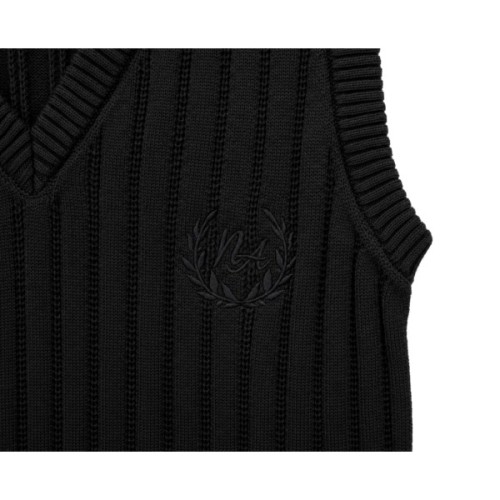 Жилет дитячий Na в'язаний (CLG 8002R-152B-black)