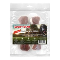 Ласощі для собак Lucky Star Сендвіч з качки та пресованої кістки 200 г (4820144301025)