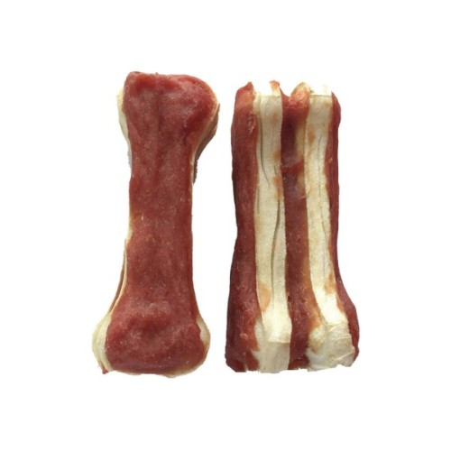 Ласощі для собак Lucky Star Сендвіч з качки та пресованої кістки 200 г (4820144301025)