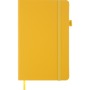 Книга записна Buromax Etalon 125x195 мм 96 аркушів в точку обкладинка зі штучної шкіри Жовта (BM.291360-08)