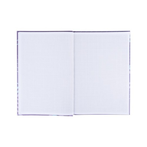 Книга записна Axent Lines А4, 96 аркушів, клітинка, бузкова (8422-583-A)