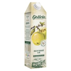 Сік Galicia Яблучний прямого віджиму неосвітлений 1 л (4820209560077) Сік Galicia Яблучний прямого віджиму неосвітлений 1 л (4820209560077)