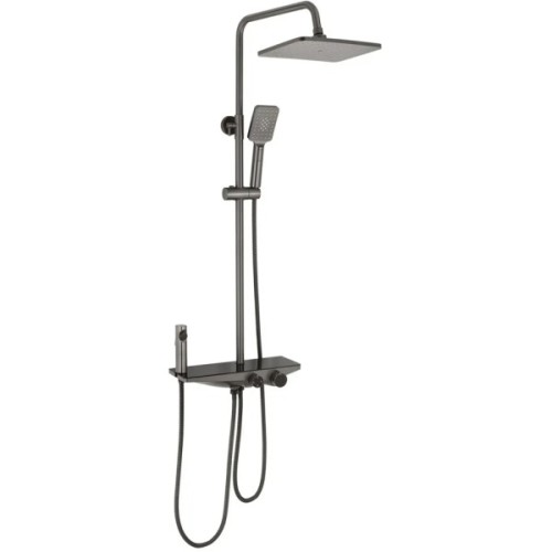 Душовий гарнітур Kroner Armada-GRP066 + змішувач Graz-GRP010 (CVS30165)