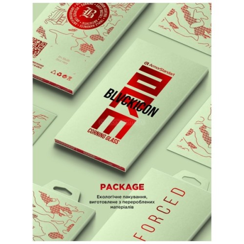 Скло захисне Armorstandart Icon Apple iPhone 16e / 14 / 13 / 13 Pro Black (ARM79553)