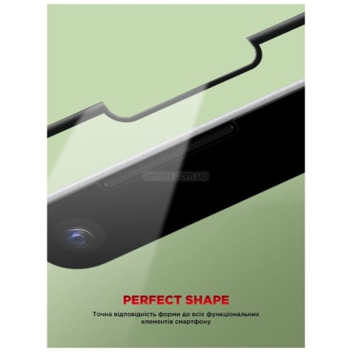 Скло захисне Armorstandart Icon Apple iPhone 16e / 14 / 13 / 13 Pro Black (ARM79553)