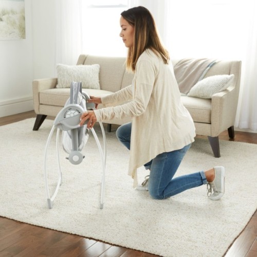 Крісло-гойдалка Ingenuity Comfort 2 Go – Cuddle Lamb (12184)