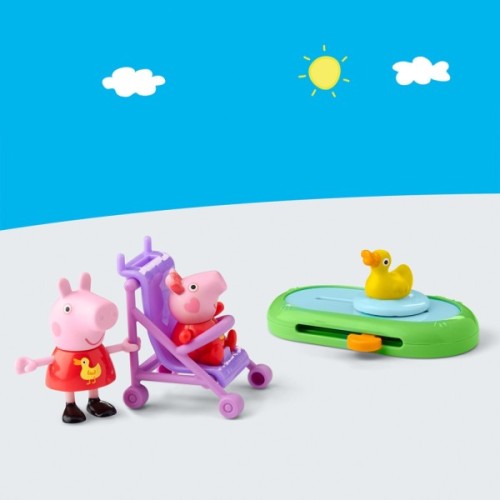 Ігровий набір Peppa Pig серії Моменти з Пеппою – Сестрички на прогулянці (G0528)