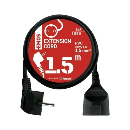 Мережевий подовжувач EMOS PC0121R