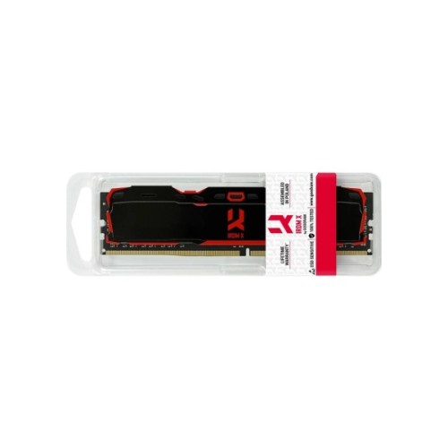 Модуль пам'яті для комп'ютера DDR4 16GB 3200 MHz Iridium X Black Goodram (IR-X3200D464L16SA/16G)